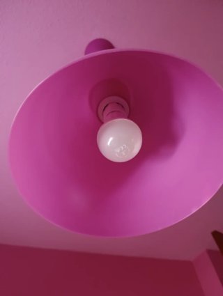 Lámpara de Techo Rosa