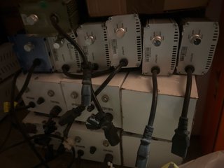 Lote de balastros para iluminación