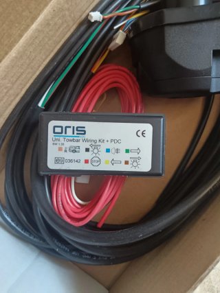 Instalación eléctrica  Oris ( bola de remolque )