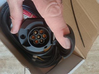 Instalación eléctrica  Oris ( bola de remolque )