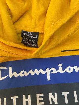 Sudadera Champion Amarilla