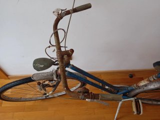 Bicicleta Clásica Azul