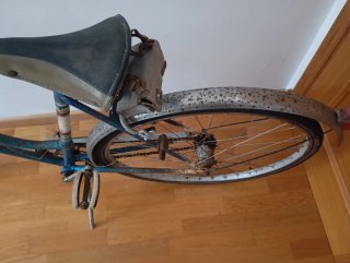 Bicicleta Clásica Azul