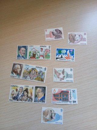 Lote 47 Sellos España Años 80 - Nuevos