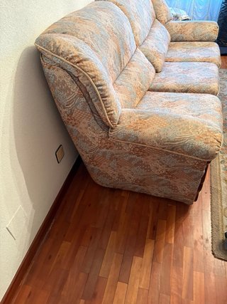 Tresillo con dos sofás