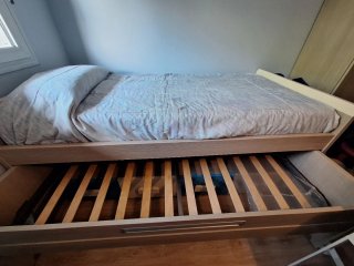 Cama Nido 90cm con 4 Cajones