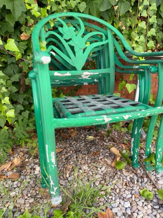 Conjunto mesa y sillas jardín aluminio