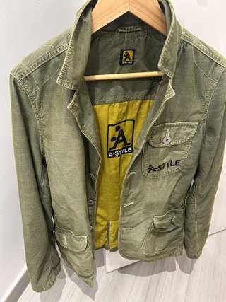 Chaqueta de vestir A-Style verde oliva Talla M