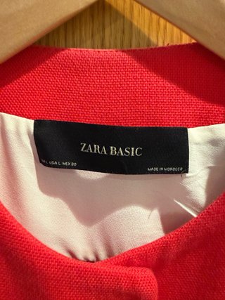Chaqueta Roja Zara