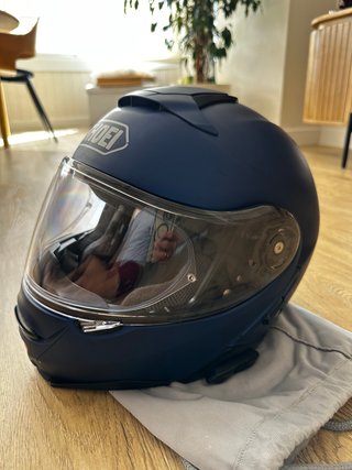 Casco Shoei Neotec 2 Azul Mate Talla M