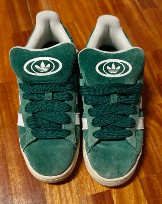 Zapatillas Adidas Campus 00s Verdes, talla 41 1/3