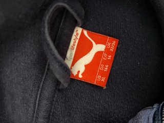 Sudadera Puma Azul y Blanca