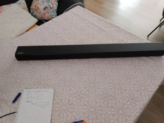 Altavoz y amplificador TV