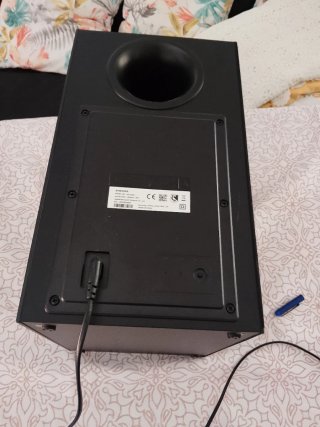 Altavoz y amplificador TV