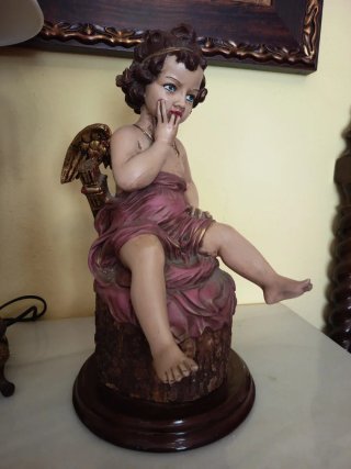 Figura Cupido de Marmolina,