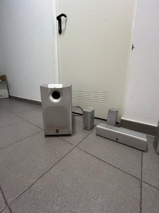 Set Amplificador AV Yamaha con sus Altavoces