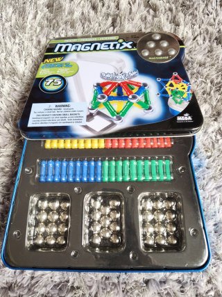 Magnetix Juego Bloques Construcción Imanes