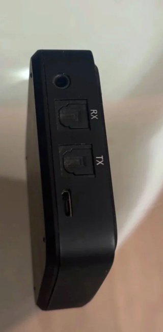 Receptor Transmisor Bluetooth 5.0 Elegiant Negro