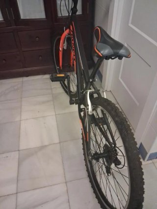 Bicicleta RUNFIT SPORT Negra/Naranja