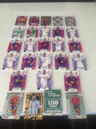 Lote de 23 Cromos Panini Edición Limitada
