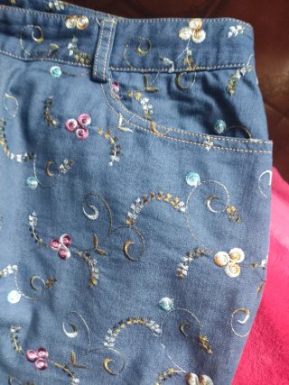 Pantalón estampado Pilar Rueda