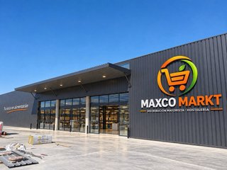 Fachada exterior de chapa metálica