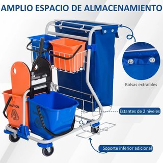 Carro de limpieza profesional