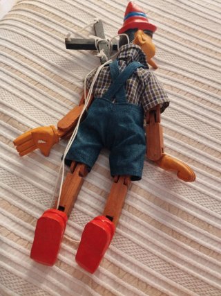Marioneta de madera de Pinocho