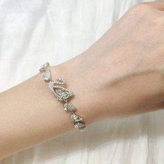 Pulsera Swarovski Cisne