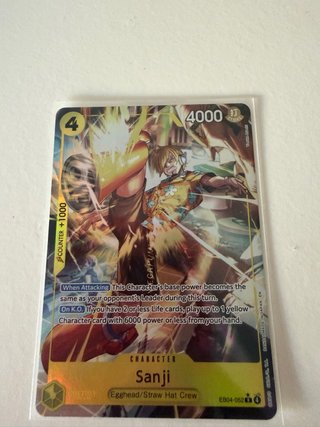 Carta One Piece Card Game Sanji EB04-052