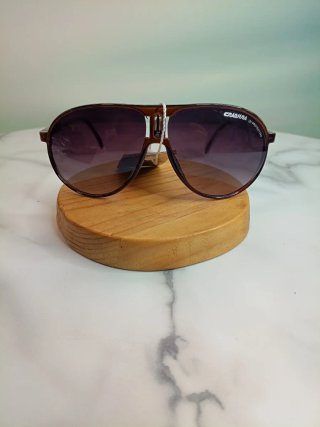 Gafas de Sol adulto Aviador Estilo Y2K marrón