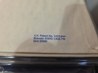 Fodere per vinili antichi UK MADE IN ENGLAND