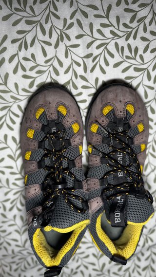 Zapatillas Boreal Trekking Gris Amarillo T40