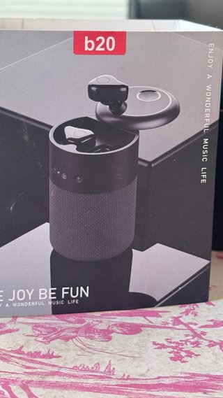 Altavoz Bluetooth 2 en 1 con Auriculares
