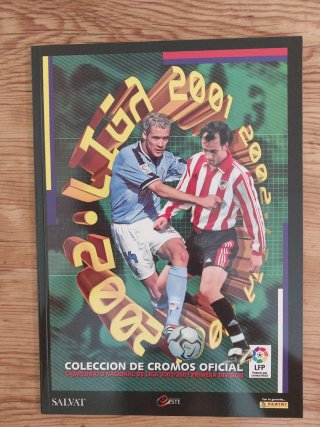 Álbum Facsímil Liga 2001/2002 Panini