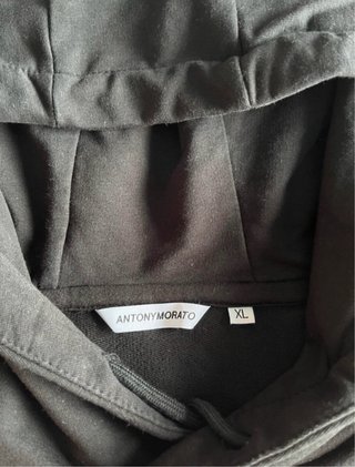 Sudadera Antony Morato Negra Talla XL
