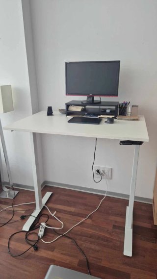 Escritorio Elevable Blanco