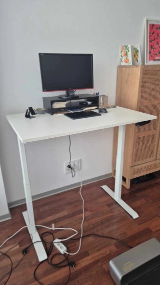 Escritorio Elevable Blanco
