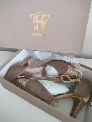 OCASIÓN. FOSCO.Zapatos de Tacon Talla 41