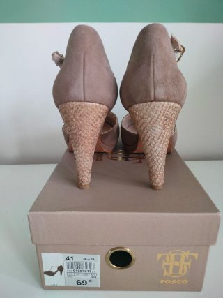 OCASIÓN. FOSCO.Zapatos de Tacon Talla 41