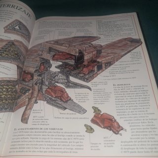 Libro Star Wars Vistas sección vehículos y naves