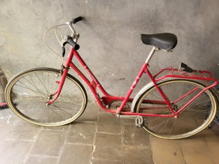 Bicicleta Paseo Vintage Roja