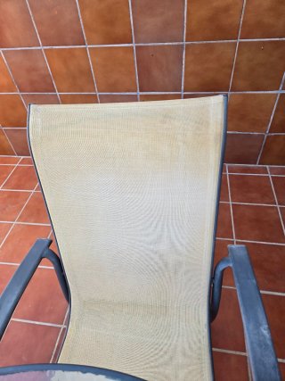 Mesa y Sillas Jardín Metal/Madera