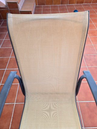 Mesa y Sillas Jardín Metal/Madera