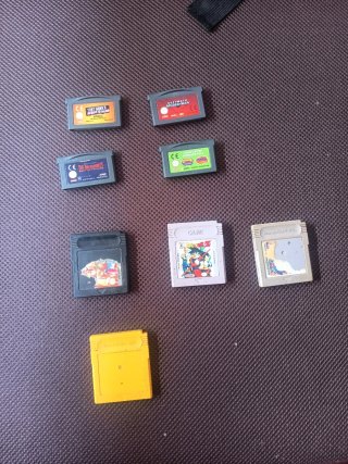 Lote de 8 juegos para Game Boy y Color