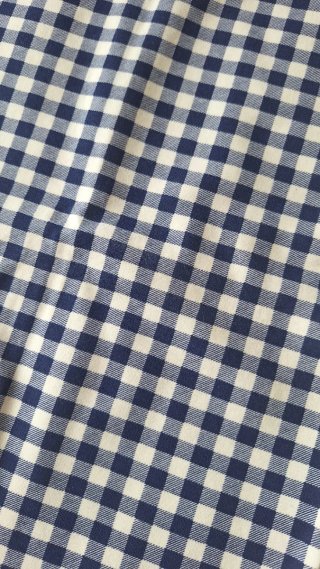 Conjunto Pull and Bear cuadros azul y blanco