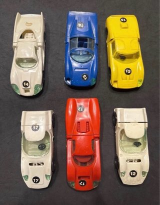 6 Modellini Auto Vintage Anni 60/70 Rari