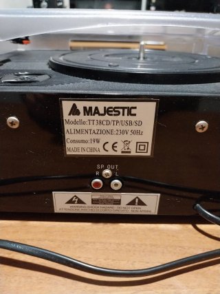 Giradischi Majestic TT38