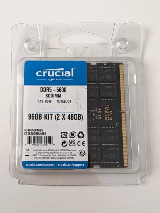 Crucial 96GB Kit DDR5 5600 SODIMM
