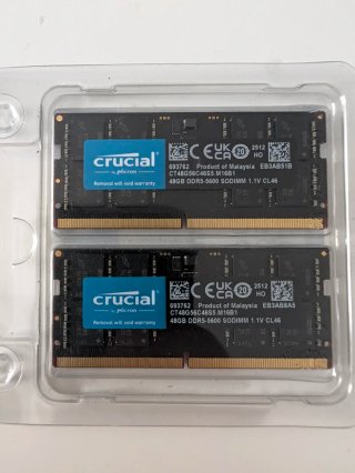 Crucial 96GB Kit DDR5 5600 SODIMM